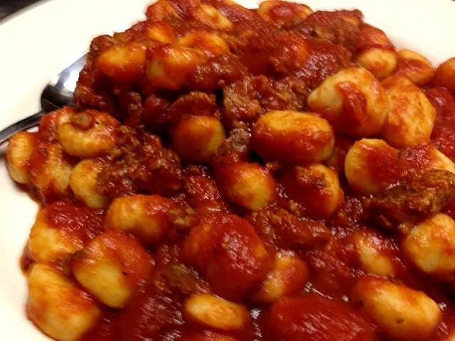 Gnocchi in a meat sauce...|Rina Catenaさん