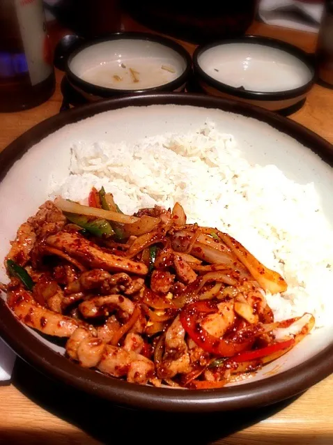 Korean spicy chicken @ASSA London|Ruyiさん