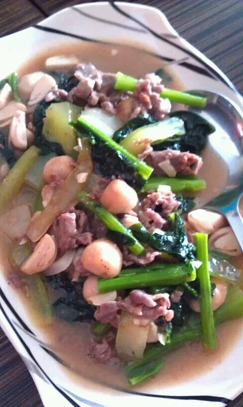 just cooked..sapi cah kailan|josieさん