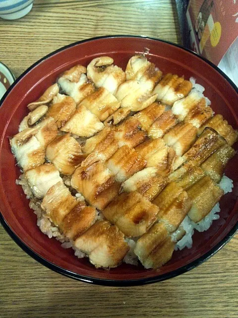 Snapdishの料理写真:あなご丼|いけありさん