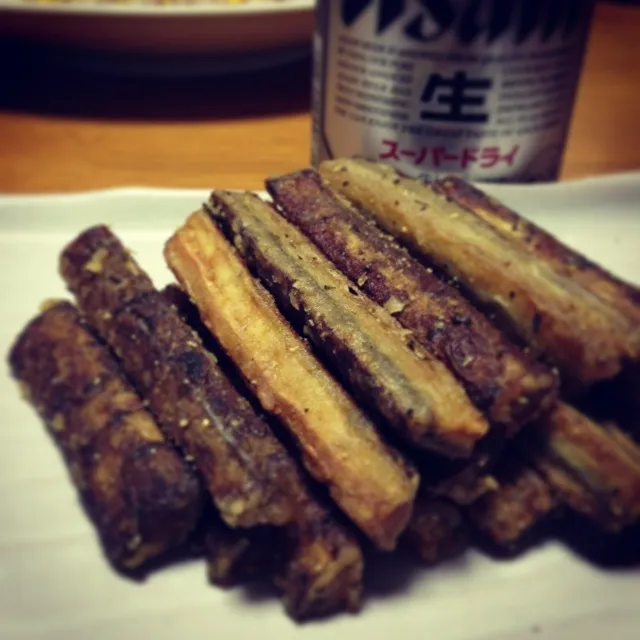 0987hiroponさんのごぼうのスパイシーフリット Spicy Burdock frit|motomoguさん