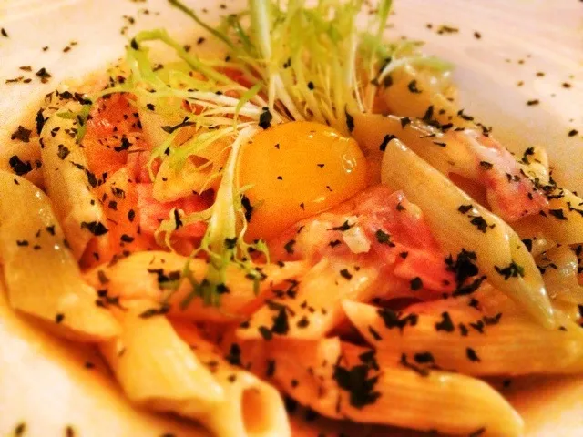 Carbonara w/ Penne|HowardYipさん