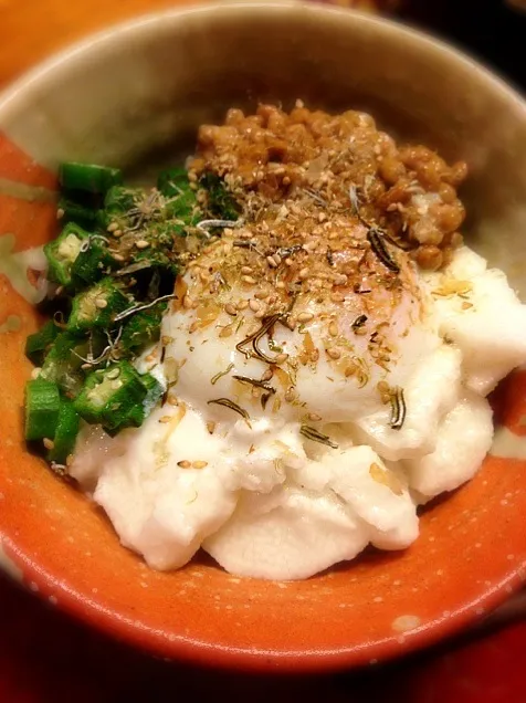 ネバとろ丼♪|まりさん