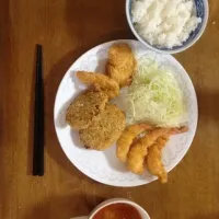 Snapdishの料理写真:ミックスフライ|平本さん