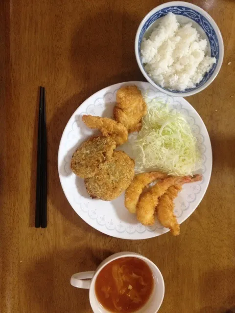 Snapdishの料理写真:ミックスフライ|平本さん