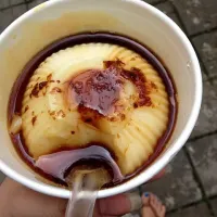 Powder pudding in rose sauce|Peachiezz7さん