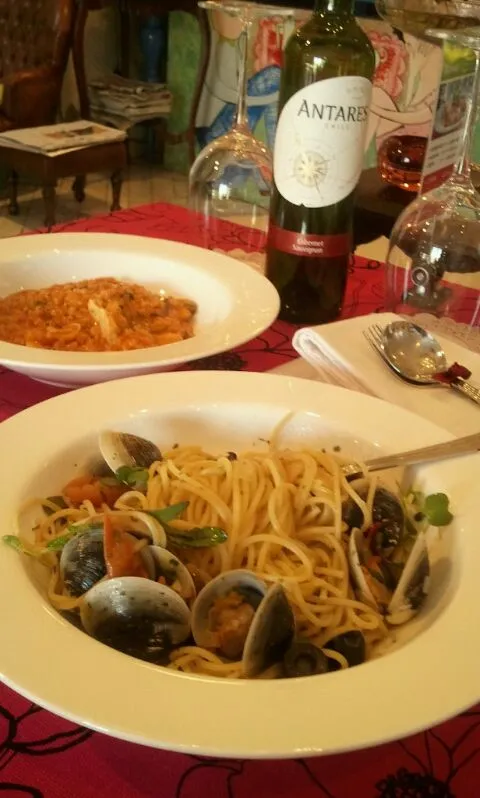 Snapdishの料理写真:봉골레 Vongole Spaghetti|yangさん