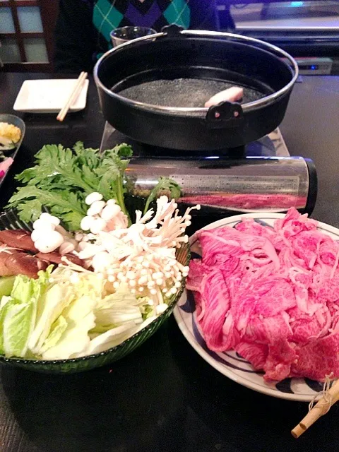 Sukiyaki🍲すき焼き〜 食べ納め?!|🌈Ami🍻さん