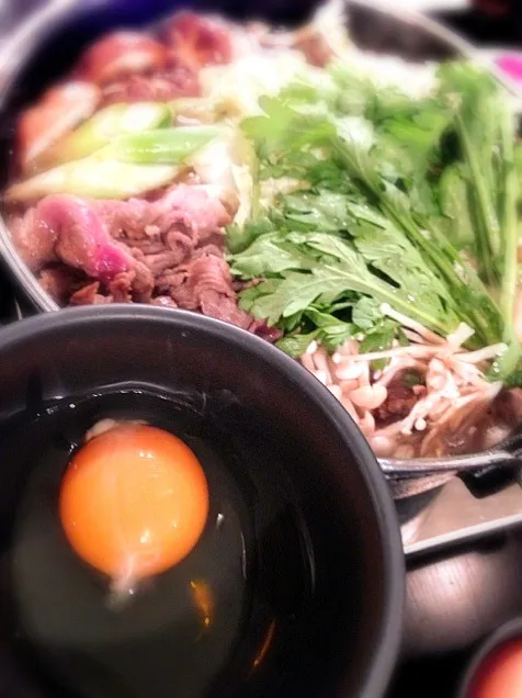 Sukiyaki🍲いただきます🍻|🌈Ami🍻さん