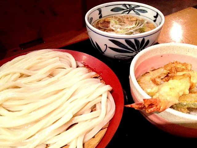 肉汁うどん  ミニ天丼セット|ヒロリンさん