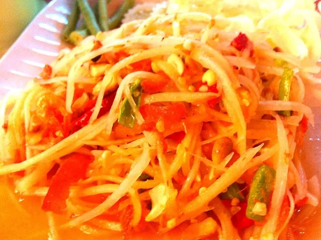 Snapdishの料理写真:Somtam tai (Thai spicy papaya salad)|Jorge Bernal Márquezさん