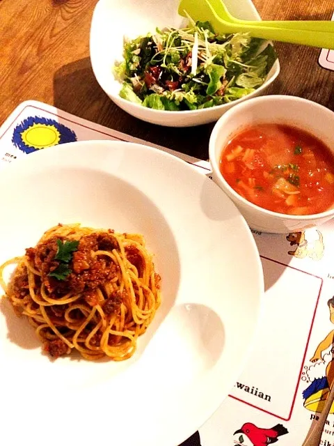 いつもの日曜日メニュー🍝|まみりんごさん