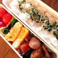 Snapdishの料理写真:旦那さん弁当|なかなかさん