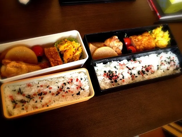 Snapdishの料理写真:本日のお弁当|satchさん