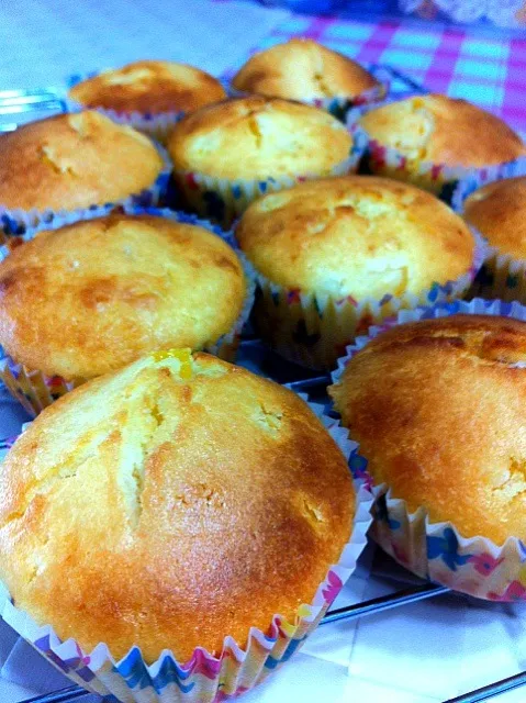 Peach Yoghurt Muffin|shirlynさん