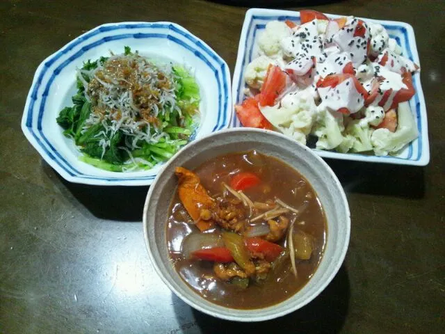 Snapdishの料理写真:ビーフと野菜たっぷりシチュー。他。|mami_pitschiさん