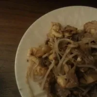 厚揚げと牛肉の焼き肉たれ炒め|箱崎 亮太さん