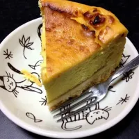 Snapdishの料理写真:栗きんとんチーズケーキ|おばちさん