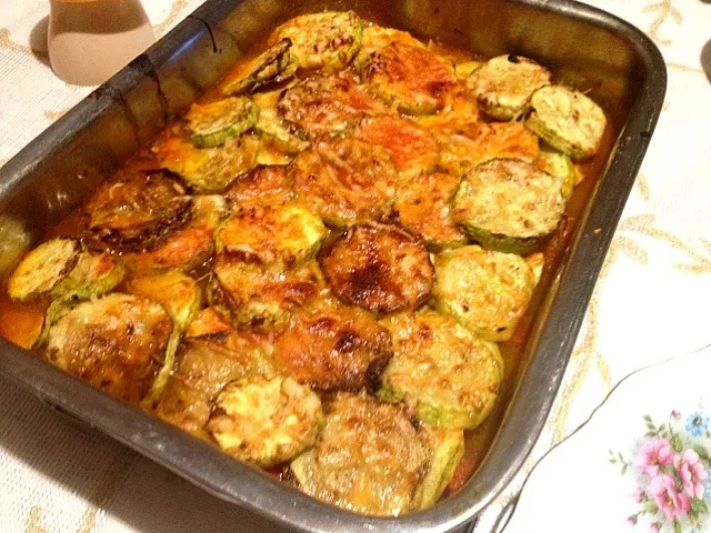 Snapdishの料理写真:Zucchini gratin|jamilyaさん