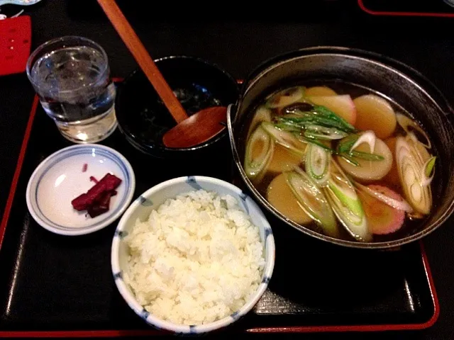 そば団子定食|悪代官さん