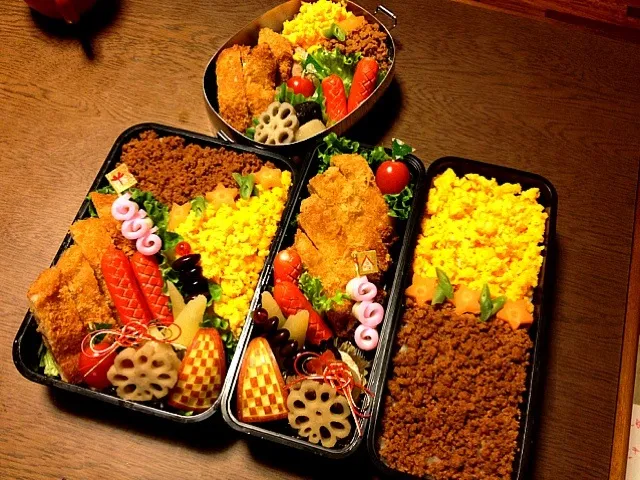 明けましておめでとう＆おせち風弁当🎍|まさまささん