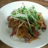 ステーキ丼|あやこさん