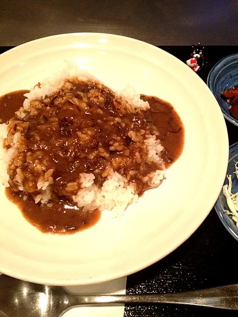 手づくり牛スジカレー！  ワンコインランチ|大阪カレー部長さん