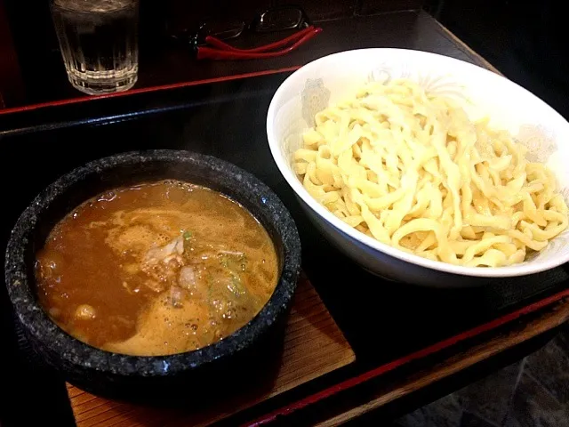 丸和つけ麺   ピロピロ麺仕様|しんさまさん