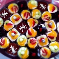 colorful puding ..