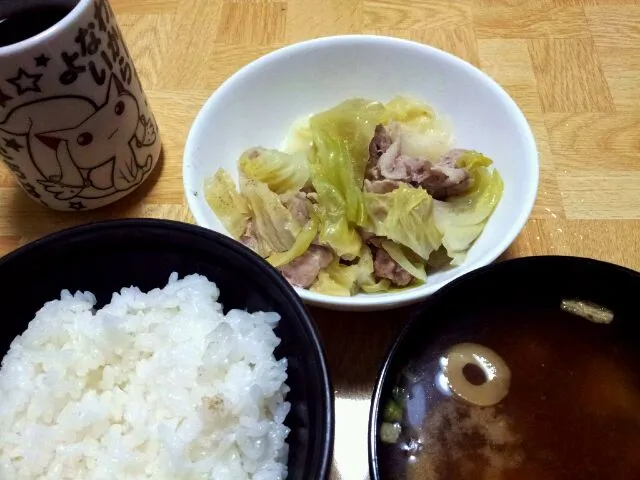 キャベツと豚肉の酒蒸し|ラフトさん