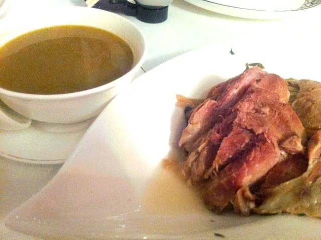 Vegetables & pig lung soup|skyblueさん