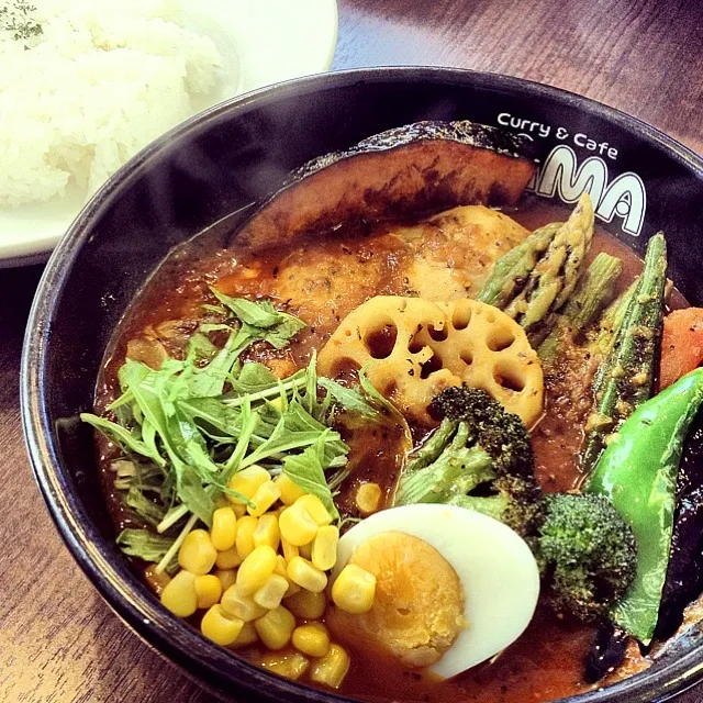 野菜チキンカレー at SAMA|hitomi.hさん