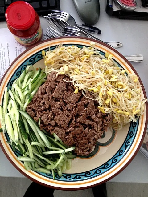 Snapdishの料理写真:Bulgogi Kazakh style 😀|jamilyaさん