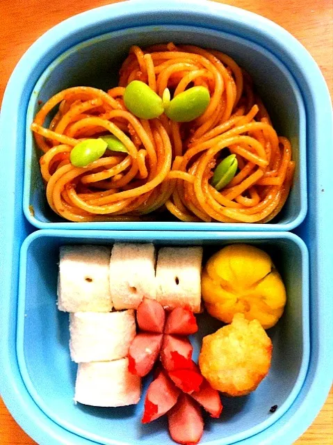 pasta and sandwich bento|Kei Santosさん