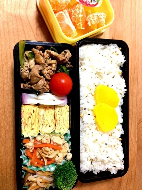 Snapdishの料理写真:旦那さんのお弁当♡|ゆかさん