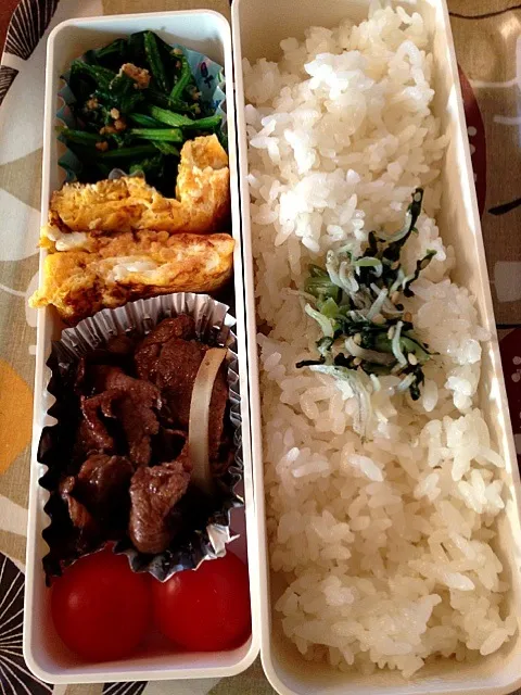 Snapdishの料理写真:旦那さん弁当|なかなかさん