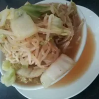 Snapdishの料理写真:次郎風ラーメン作った！|こいけさきさん