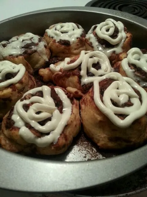 nutella cinnamon buns.|monica shookさん