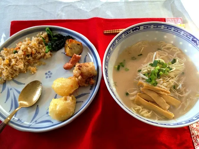 お土産に買った博多ラーメン|かなめさん