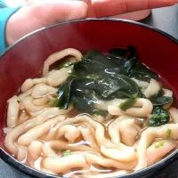 Snapdishの料理写真:手打ちうどん|ななさん