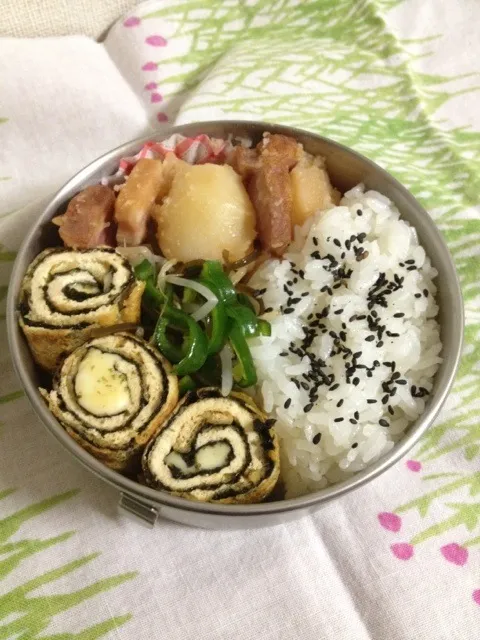 Snapdishの料理写真:2013.1.9のお弁当|かなさん