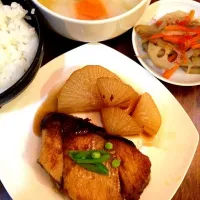 ブリの照り焼き