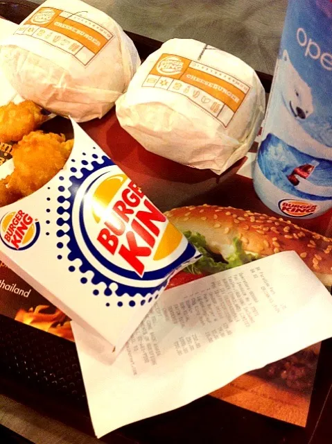 Burger King 大好きヽ(´o｀； I will be a fatty girl (-｡-;|sumsim22さん