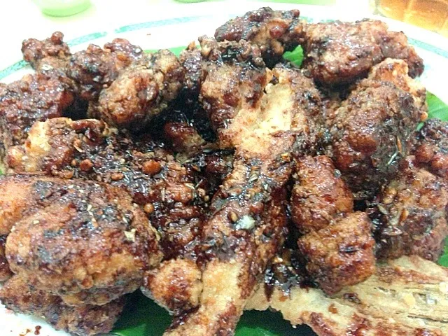 Fried Kudu-kudu fish with kecap manis|Christine Wijayaさん