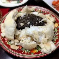 Snapdishの料理写真:牛肉の岩塩包み焼