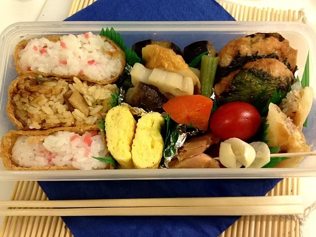 Snapdishの料理写真:お昼のお弁当|ochihekoさん