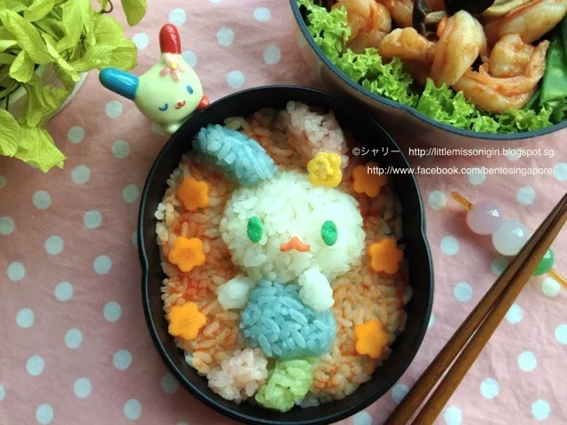 うさはなちゃんのキャラ弁|シャリーさん