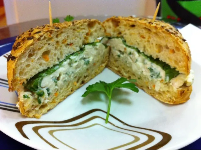 Chicken salad sandwich|tarushkaさん