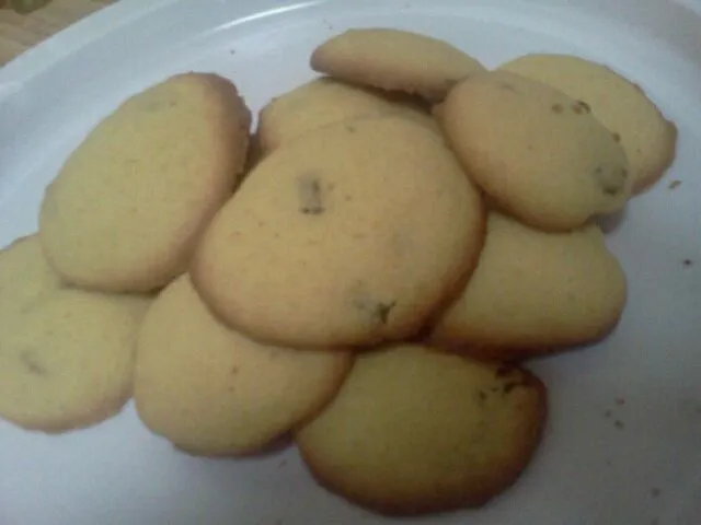 My golden raisin cornmeal cookies, there the best.|Anthony Andersonさん