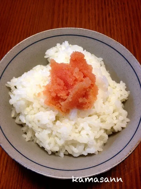 辛子明太子ごはん🍚|かまさん